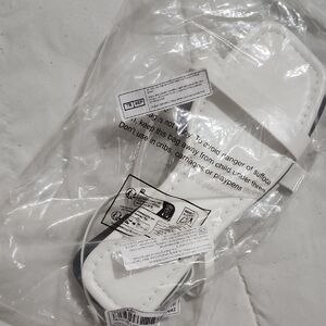 White Strappy Sandals